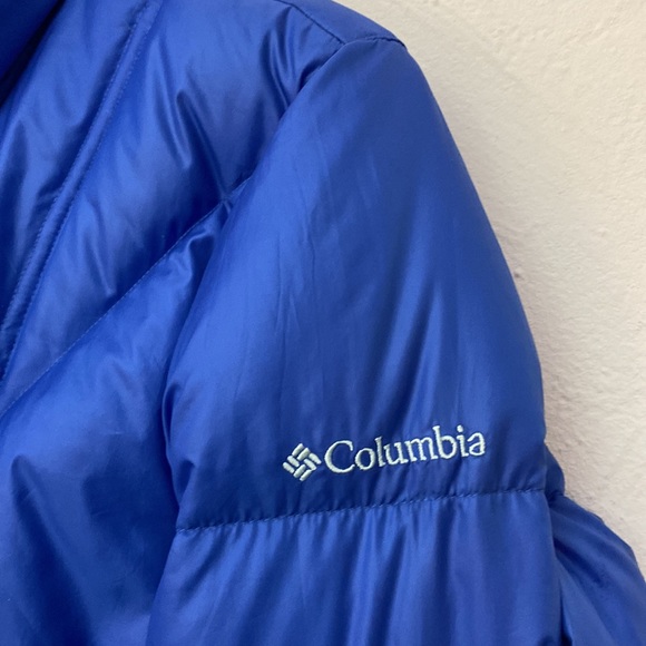 Columbia Puffer Jacket Omniheat Blue Polyester Size L - Picture 9 of 17